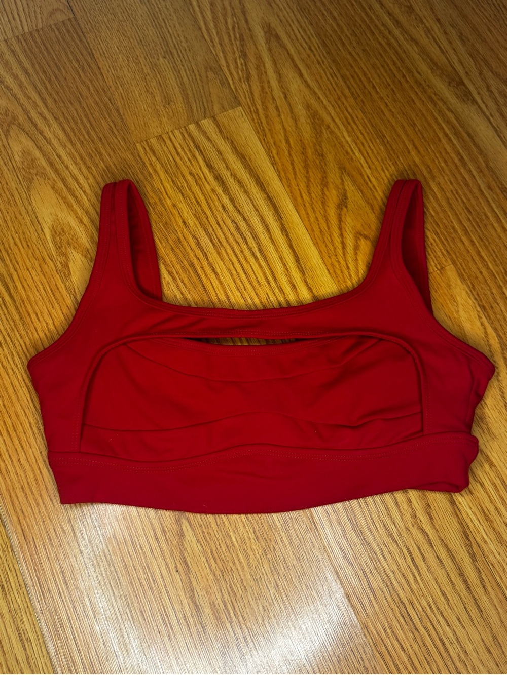 Fredericks of Hollywood Red Sports Bra Top
